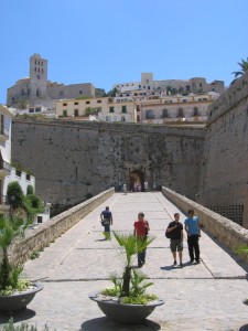 Ibiza's Dalt Vila Quarter (longshot)