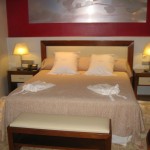 Hotel Mirador de Dalt Vila suite bedroom Ibiza