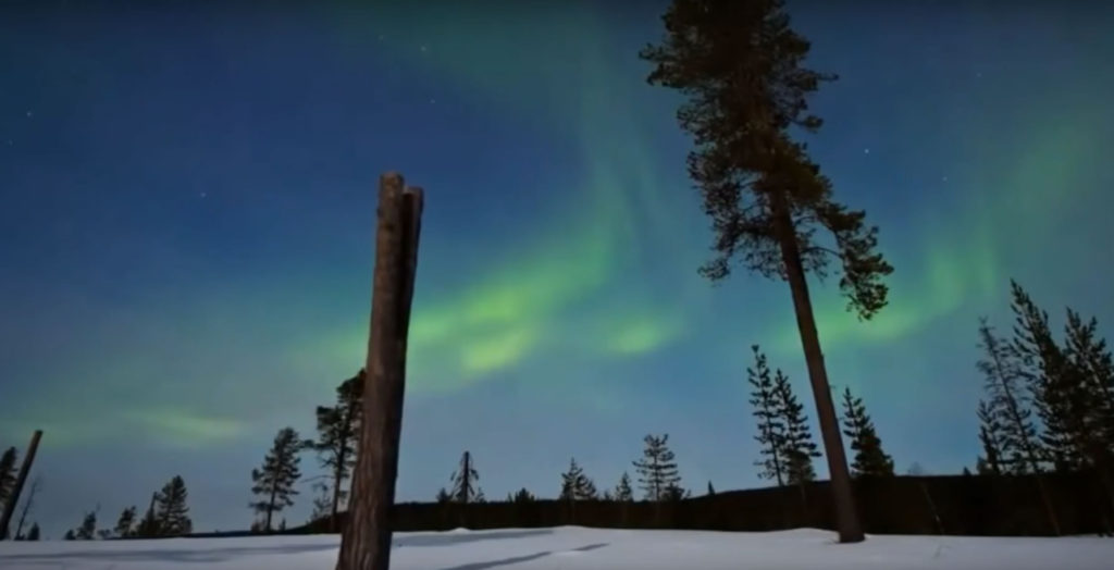 Northern Lights video