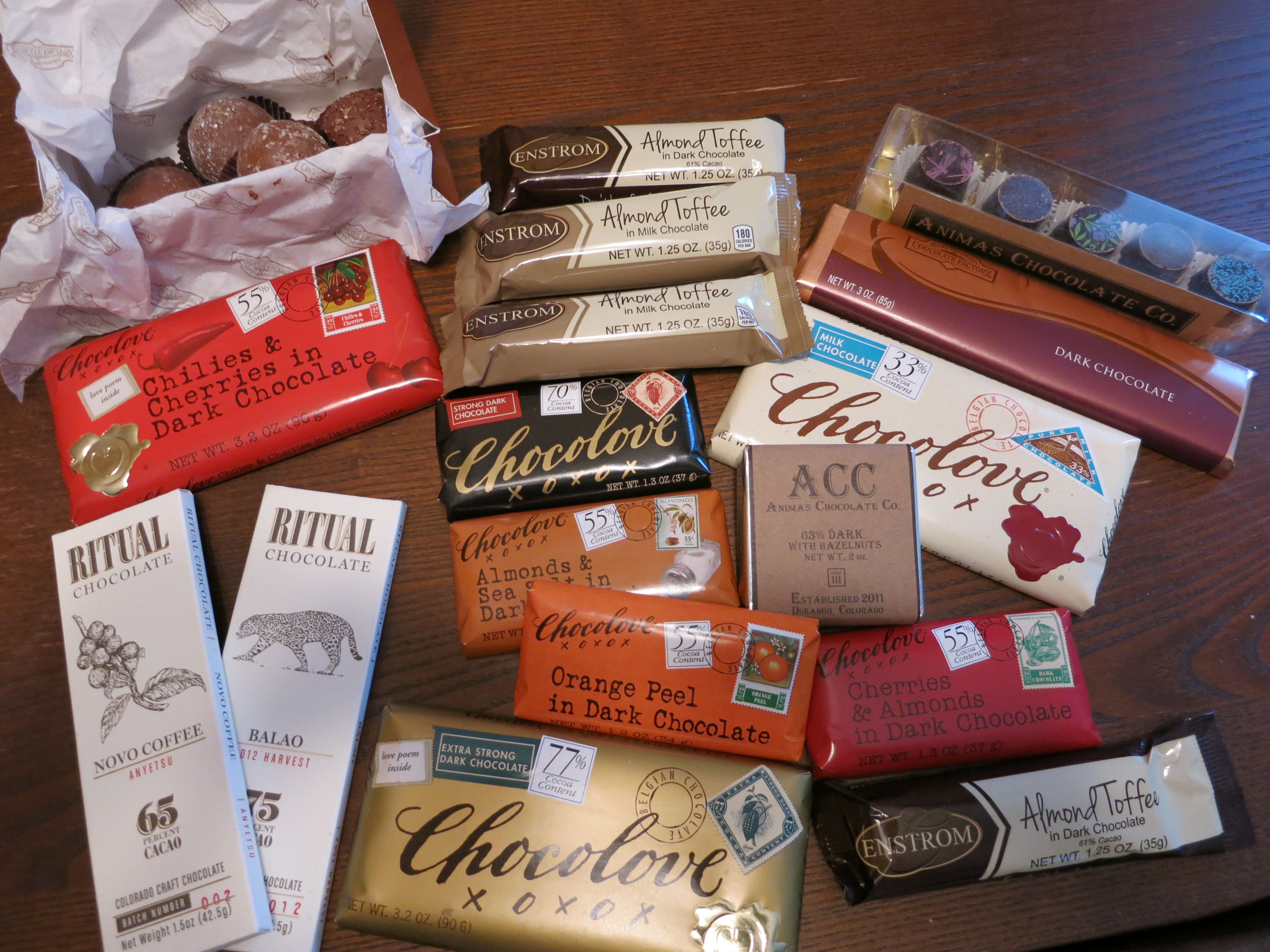 Colorado chocolate care package